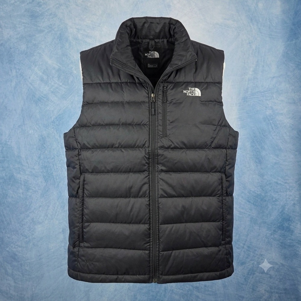The North Face Aconcagua 2 Puffer Vest Mens XL Black 550 Down Insulated Jacket